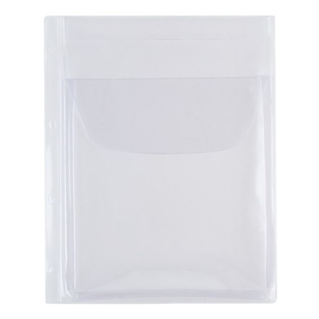 A4, 180 μm, calligrata, PVC, reinforced, reinforced, with extension and valve. matte, 5 pieces-3
