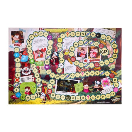 Board game Walked Broditer for children "Gravity Folz. In search of chubby ", 2-4 players, 5+-1