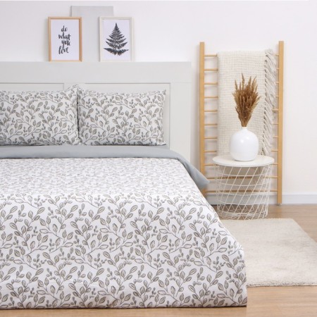 Lovelife linen LEAFLETS LEAFLETS 143x215CM-2pcs, 225x240cm, 50x70cm-2pcs, reap, 100% p/e, 100g/m2