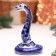 Souvenir "Snake", No. 6, Gzhel, 11 cm