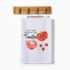 Tomato 40x60 ± 3cm tomato towel, 100% PE, microfiber