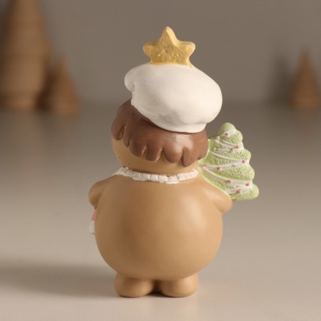Souvenir Polystone "Snowman-Condic with gingerbread gingerbread" MIX 6.5x5x10 cm-3