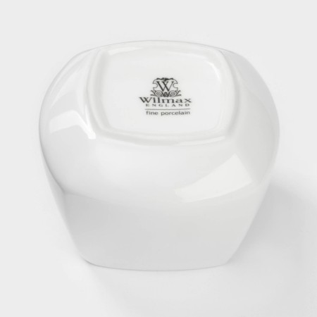 Porcelain sugar tower with a Wilmax ilona lid, 340 ml, white color-5