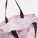 Household bag without lightning, pink color