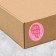 Stickers for gifts and flowers "Happy Birthday", balls, 9 x 16 cm