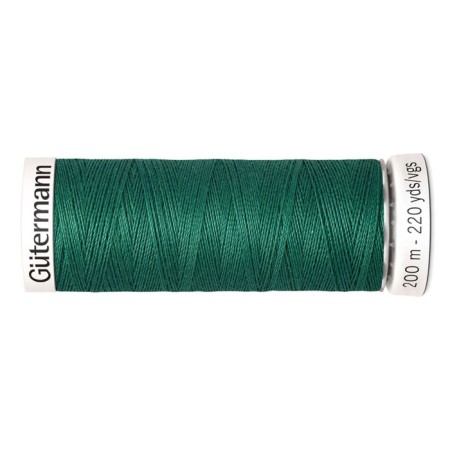 SEW-HALL thread for all materials, 200 m, 748277 (916 Galopogos Green)