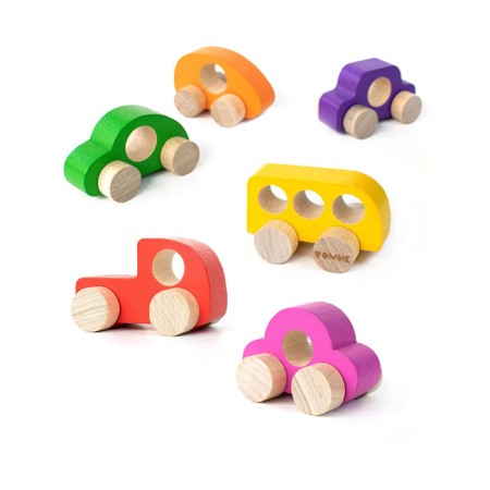 Wooden figure "catka" "Machines Tomik" Set: 5 pieces-3