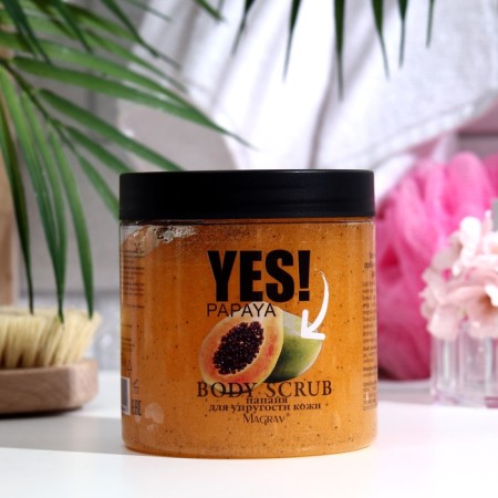 Body scrub "Papaya", 500 ml