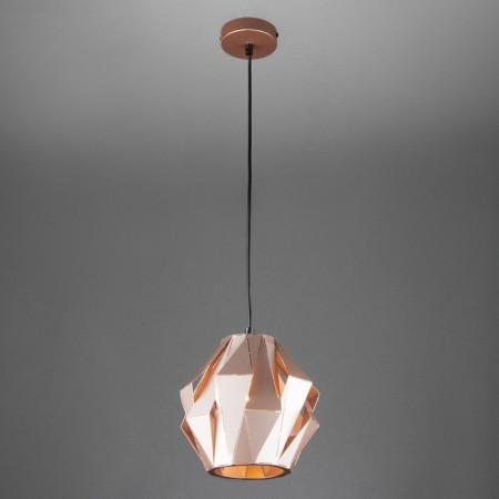Lamp Moire 40W E27, gold 21x21x94 cm