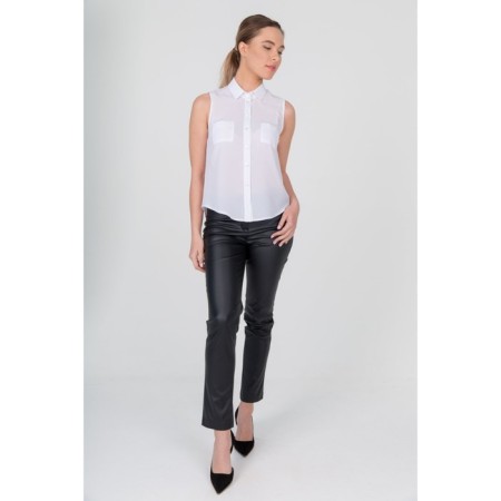 Women's blouse with an open back, size 44-2