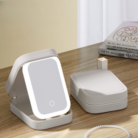 KZ-11 mirror, backlight, storage compartment, from the battery, white