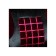 Auto-Chekhly SkyWay Forsage, Velvet, a set of 9 objects, black-red, S01301154