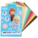 Cardboard color with sparkles, A4, 8 sheets, 8 colors, non -moped, bilateral, in the folder, 250 g/m², cold heart