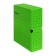 Archive box with A4 Calligrata valve, 100 mm, microgofrotcard, up to 900 sheets, green