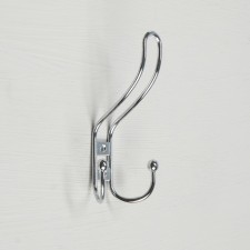 Furniture tundra hook TKT002, three -rod, chrome, 4 pcs TMP