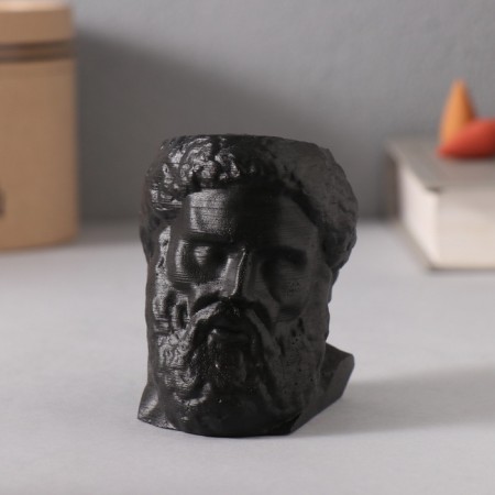 Prometheus stand stand height 6.5 cm, width 6.5 cm black with a gold strip on g 1041209-1