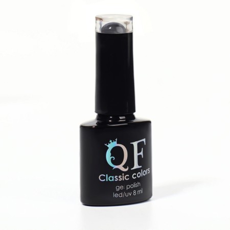 Gel nail polish, Classic Colors, 3 phase, 8ml, Led/UV, black color (002)-7