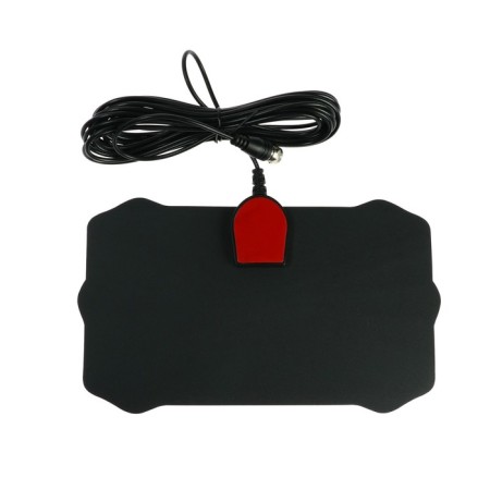 Antenna, indoor, active, with an amplifier, 5 V, 25 DBI, DVB-T2, digital, adhesive, black-1