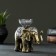 Climb "Elephant", gold 13x19 cm, for a candle d = 4 cm