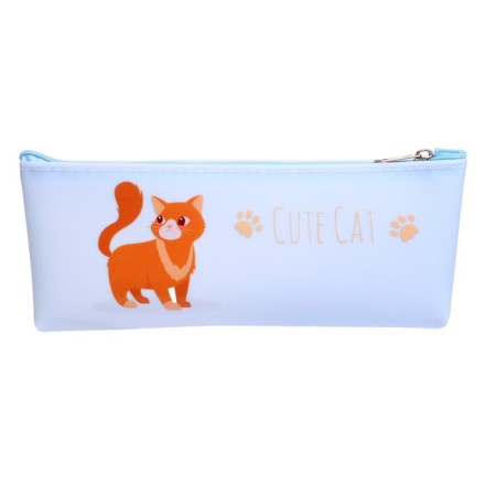 School Penal on the zipper "cat", mix-2