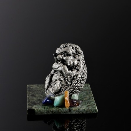 Souvenir "Hedgehog", 5x5x4 cm, coil, gypsum, mix-1