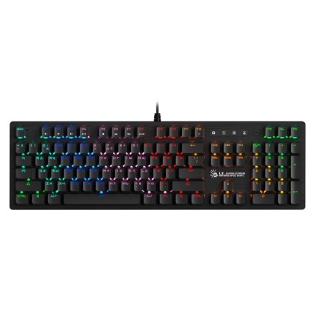 Keyboard A4Tech Bloody B820R Mechanical Black USB For Gamer LED (B820R Black (Red SwitC 10045