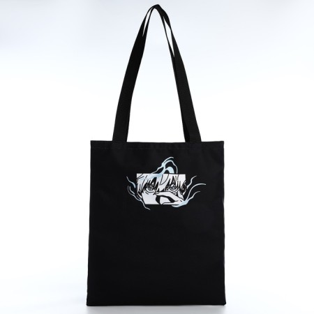 Bag Schoper "Anime" 35x0.5x40 cm, Department without lightning, without lining, Black-2