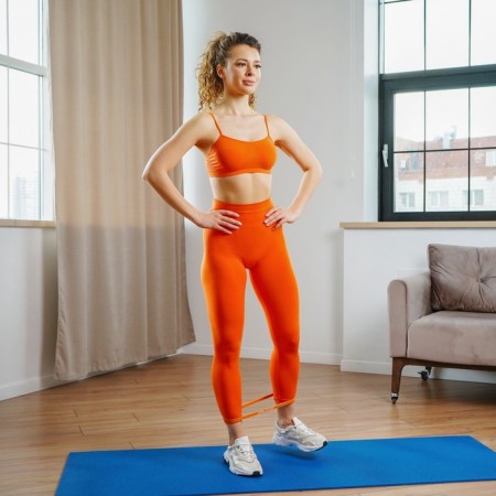 ONLYTOP fitness reset, 30x1.3x0.5 cm, load 35 kg, orange color-6