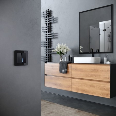 Frame W0012708, 1 Acrylic socket, black-1