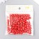 Beads for creativity "Atomic red" D-0.8 cm, set of 20 g