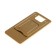 Phone stand, folding, metal, rubberized, yellow