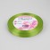 Satin tape, 10 mm × 23 ± 1 m, color light olive No. 184