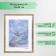 Photo frame Plastic "Kame" 30x40 cm, aged gold