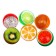 Rubber ball "Fruits", 4.5 cm, species mix