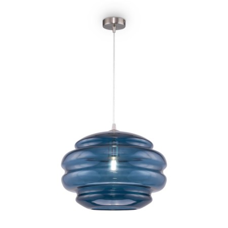 Suspension lamp Maytoni P078PL-01BL, E27, 1x60 W, 401x401x1823 mm, Nickel