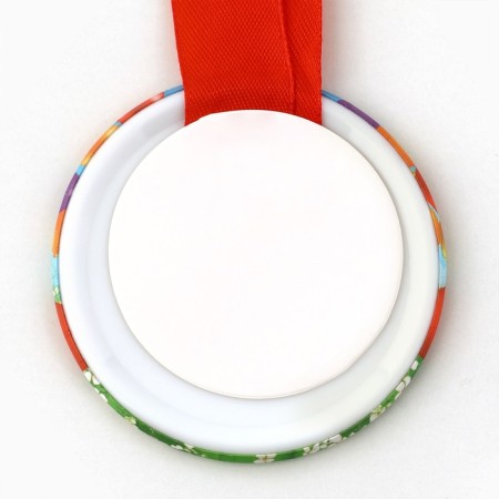 Medal for graduation "Graduate of kindergarten", 2024, diam. 7.3 cm-3