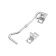 Wind hook (mod. 107-1), chromium color