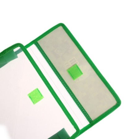 A5 notebook folder (230 x 190 x 50 mm), with Velcro valve, plastic/textiles, calligrata-4