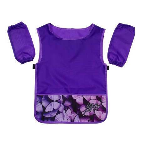 Apron for labor (cape) + sleevens, 568 x 405/250 x 160 mm, (height 116-146), FN-1 "butterflies"