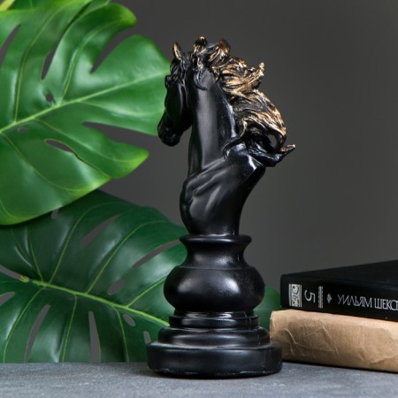 Figure "Horse" Black, 11x14x26cm-2