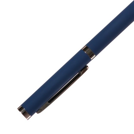 Switching handle, 1.0 mm, BrunovisConti firenze, blue rod, metal case Soft Touch Blue, in case-3