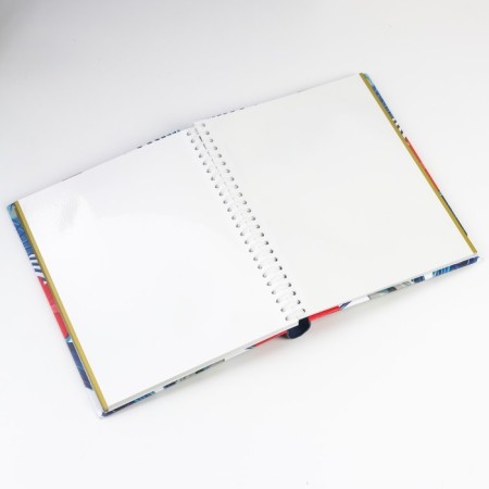 Photo album 30 magnetic sheets (60 steers) "Red Flowers" 23x28 cm-2
