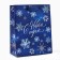 New Year's Gift Laminated Gift “Happy New Year”, snowflakes, S 12 x 15 x 5.5 cm, New Year