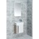 Tumbling under the Aquaton sink Vita, white color, ash shimo