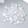 Decor for creativity Plastic "Hearts with brilliance" set of 40 pcs.