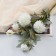 Artificial flowers "Chinese Balun" 77 cm, white