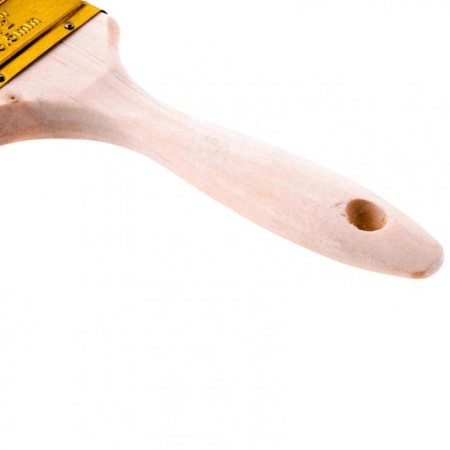 Brush flat MTX 83224, Golden, artificial bristles, wooden pen, 2.5 "-2