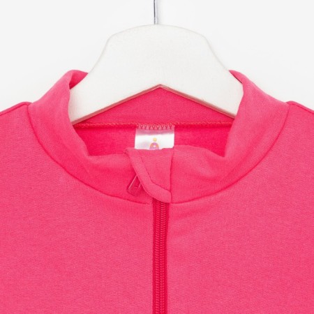 Costume (jumper, trousers) Children's named, fuchsia color, height 128 cm-6