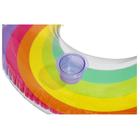 Circle for swimming "Rainbow", with a pillow, d = 107 cm 43647-5