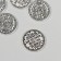 Souvenir Koshelki Metal "Snow. For an increase in finance" 2x2 cm